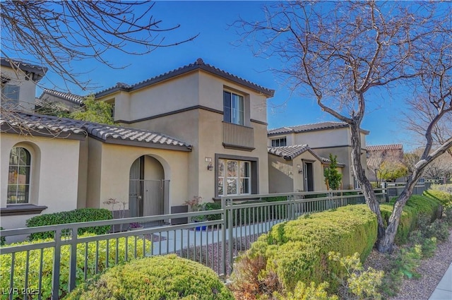 view of mediterranean / spanish home