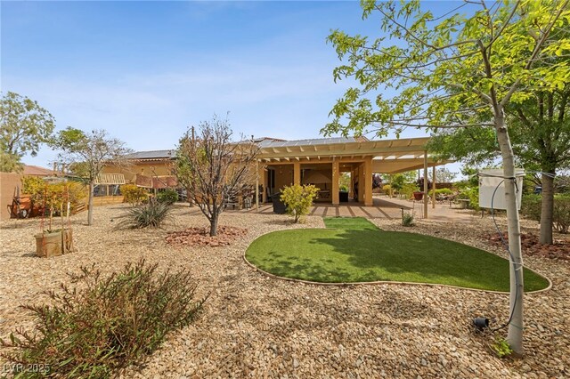 10372 Hawks Wing St, Las Vegas, NV 89178 - rear view of property featuring a patio area