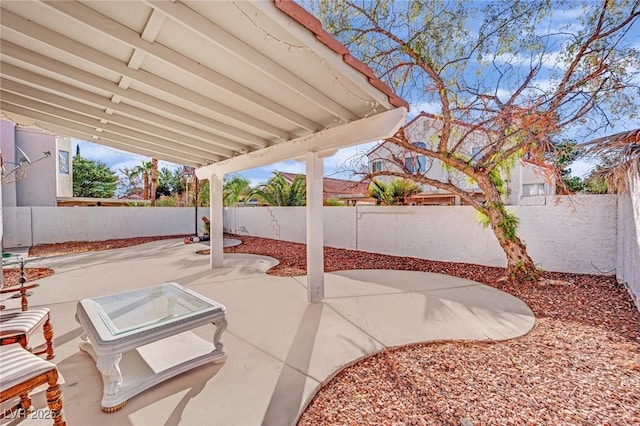 view of patio