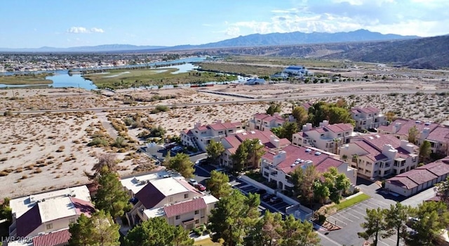 3790 Desert Marina Dr Unit 147, Laughlin, NV 89029 - aerial view of residential area with a water and mountain view