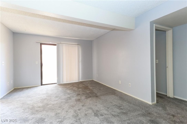 3790 Desert Marina Dr Unit 147, Laughlin, NV 89029 - unfurnished room with carpet flooring, baseboards, and a textured ceiling