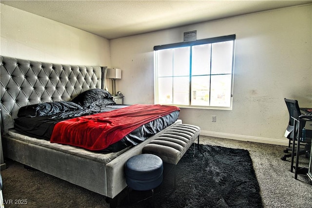 bedroom featuring carpet floors