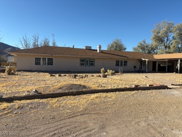 view of rear view of house