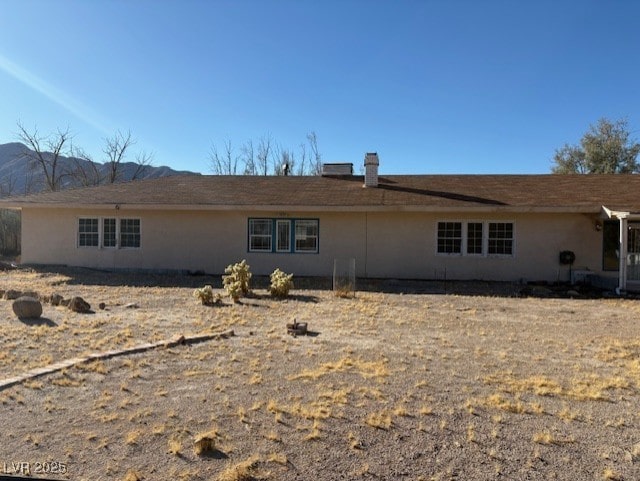 view of rear view of property