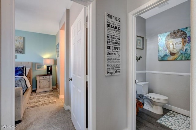 bathroom with toilet