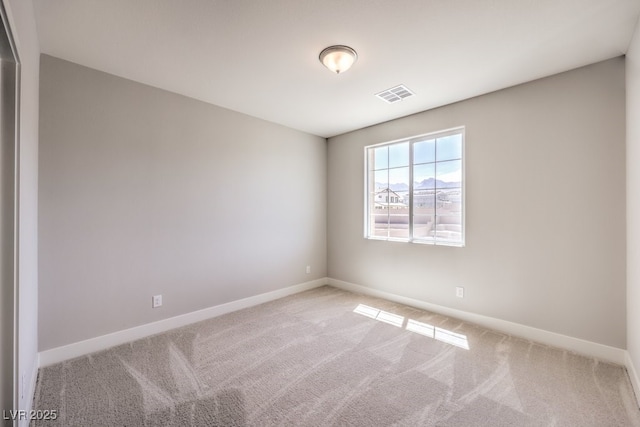 empty room with carpet floors