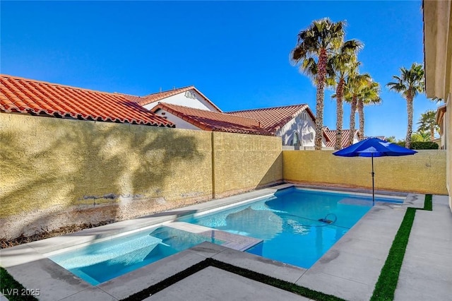 view of swimming pool