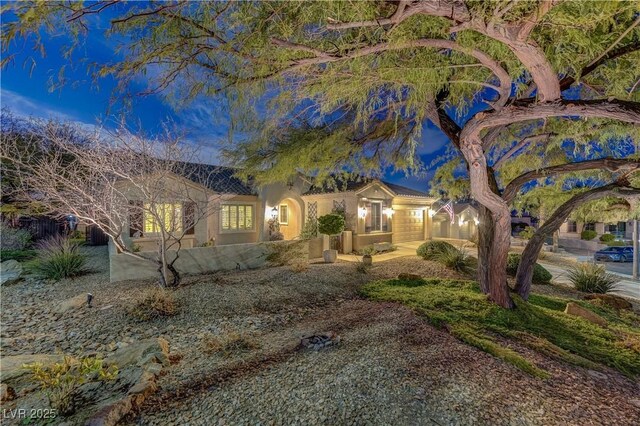 view of mediterranean / spanish-style home