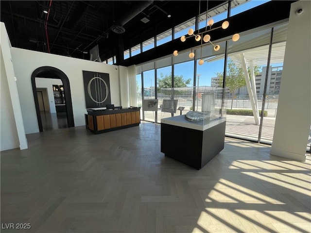 view of welcome area