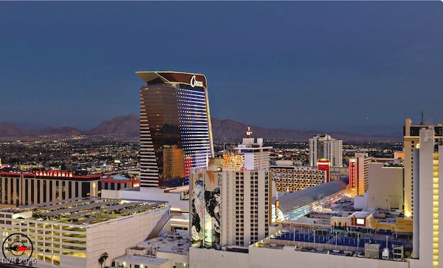 700 W Carson Ave Unit 2506, Las Vegas, NV 89106 - view of city featuring a mountain backdrop