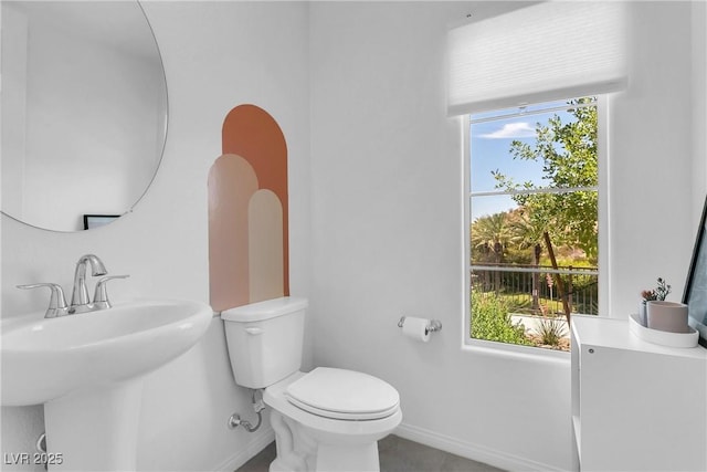 bathroom with toilet