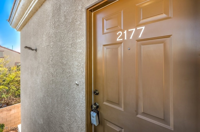 view of property entrance