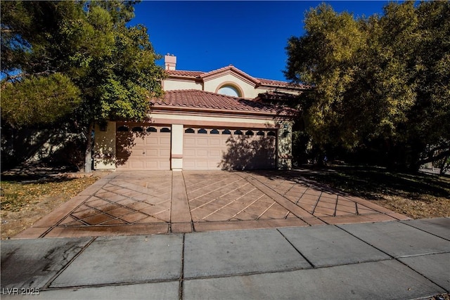 view of mediterranean / spanish house