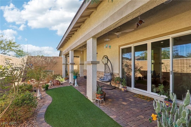 view of patio