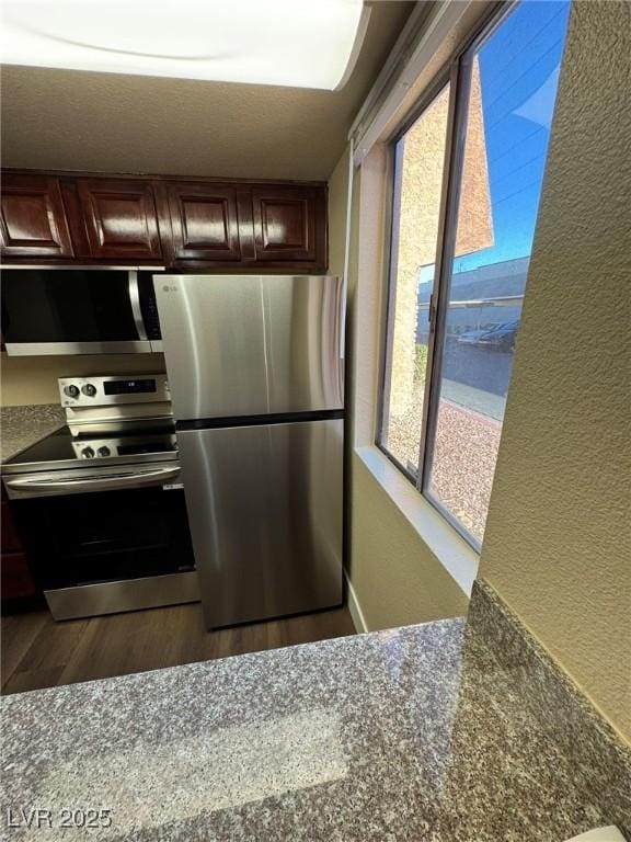 kitchen with stainless steel appliances