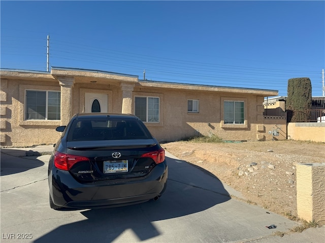 view of ranch-style house