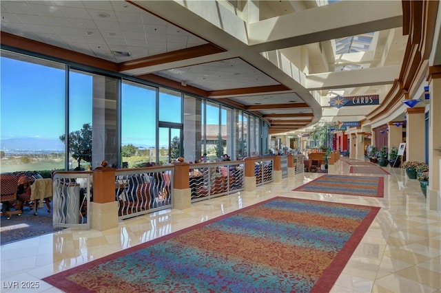 view of community lobby