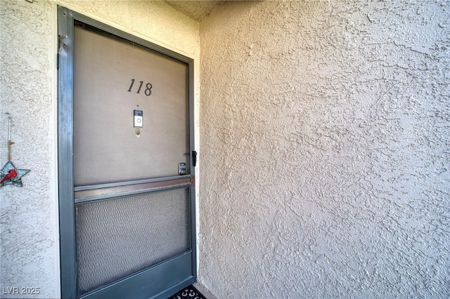 3791 Desert Marina Dr Unit 118, Laughlin, NV 89029 - doorway to property featuring stucco siding