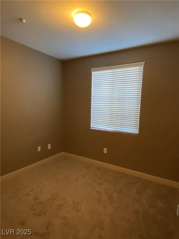 unfurnished room featuring carpet floors