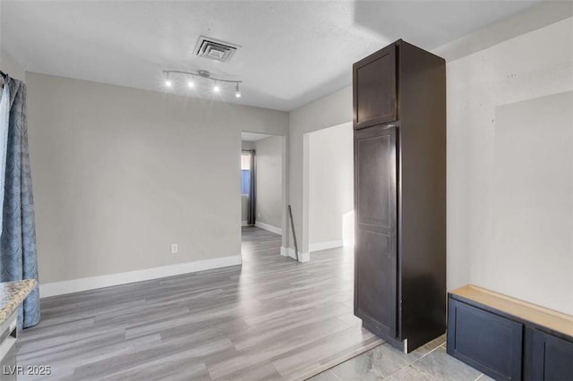 interior space featuring light hardwood / wood-style flooring