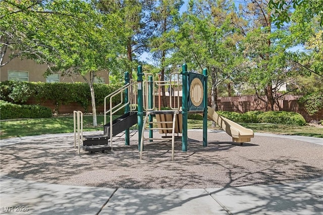 view of playground