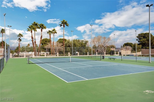 view of sport court