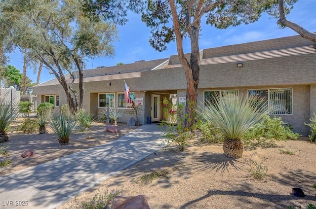 view of ranch-style home