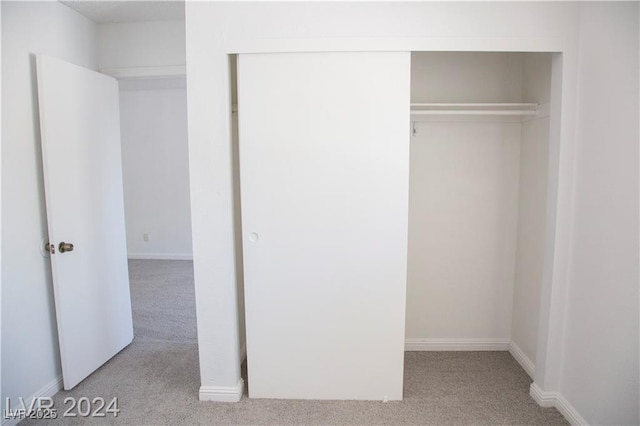 view of closet