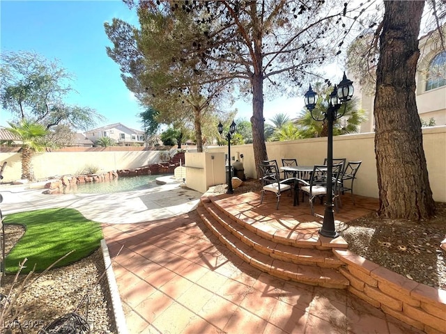 view of patio