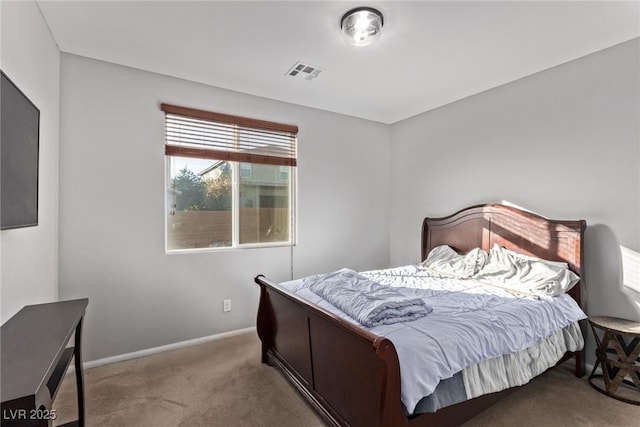 bedroom featuring carpet floors