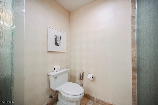 bathroom with toilet