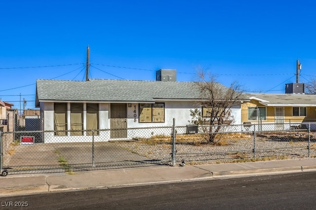 view of ranch-style house