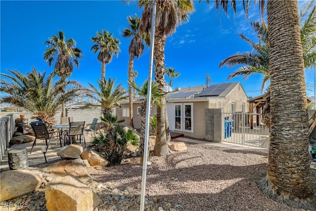 exterior space with a patio area