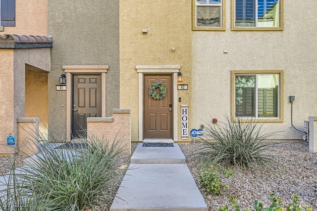 view of property entrance