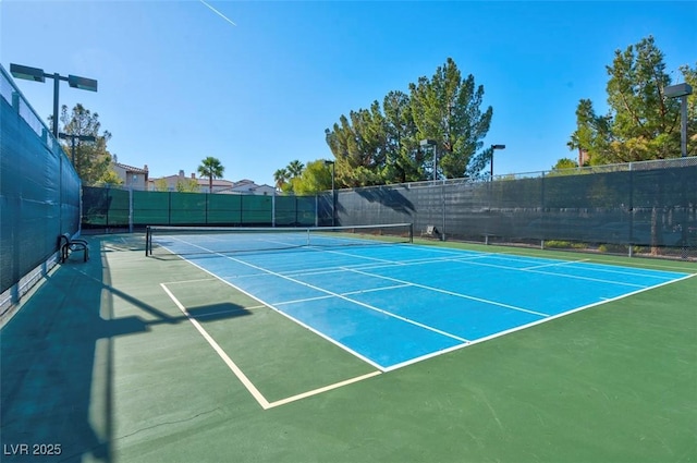 view of sport court