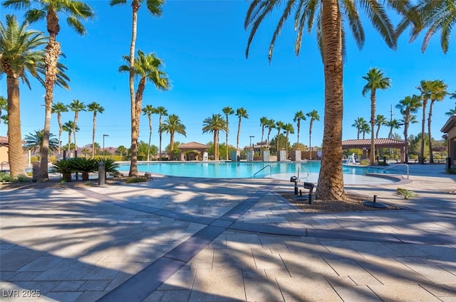 view of swimming pool