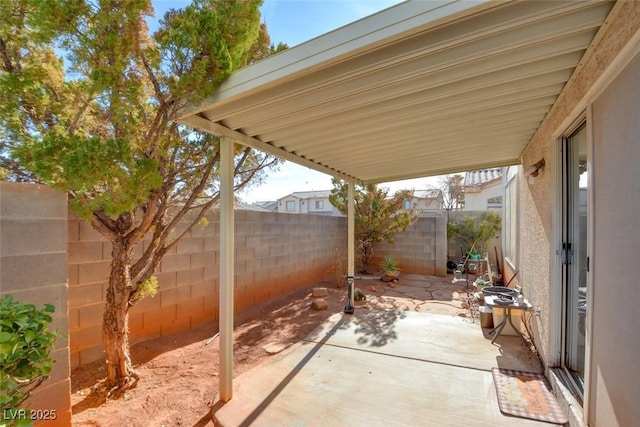 view of patio / terrace