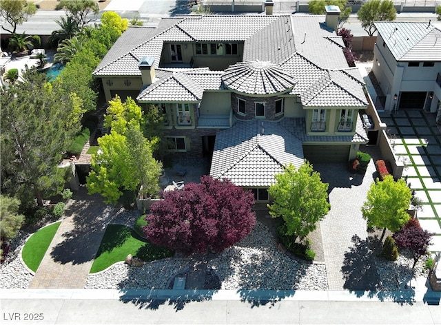 bird's eye view