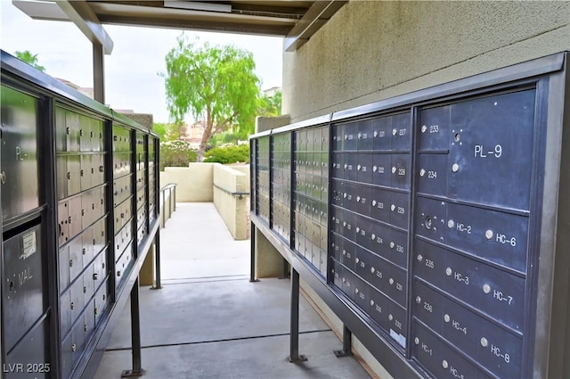 view of community featuring a mail area