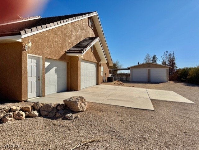 view of side of home