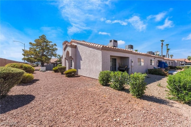 view of rear view of property