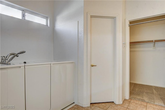 bathroom featuring tile patterned floors