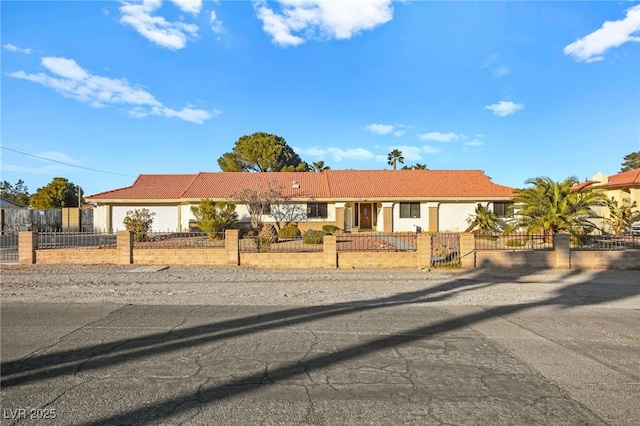 view of ranch-style home