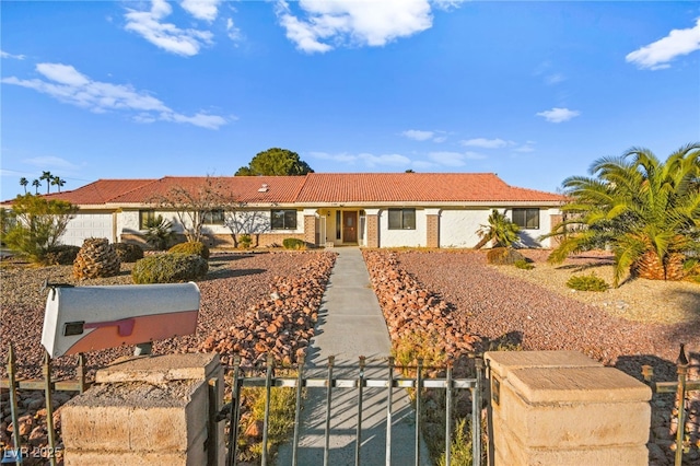 view of ranch-style house