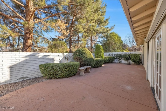 view of patio / terrace