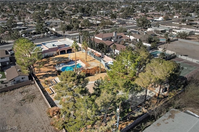 drone / aerial view