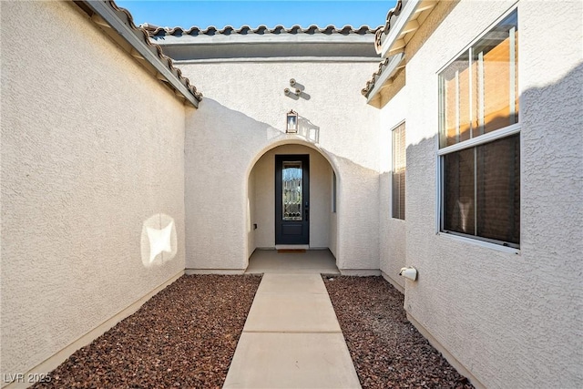 view of entrance to property