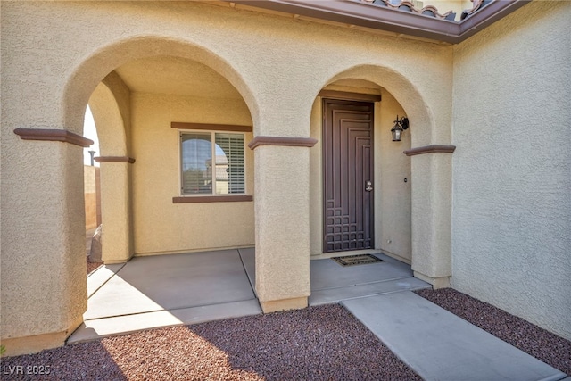 view of property entrance