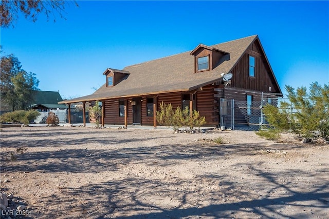 view of cabin