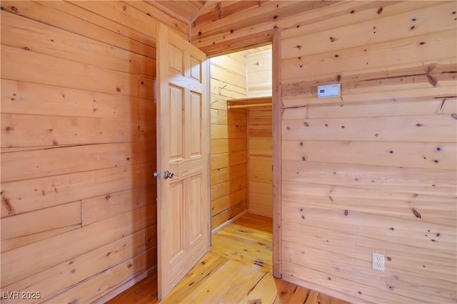 interior space featuring wood-type flooring